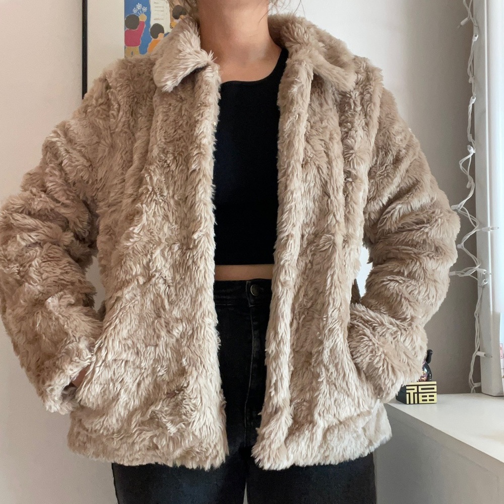 Faux Fur Coat